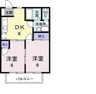 ミキハウス【2階】の間取り