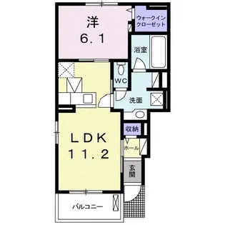 サニー【1階】の間取り