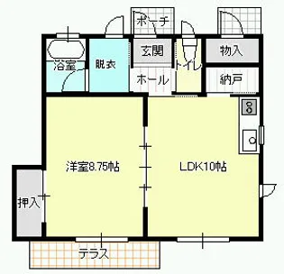 岩手県北上市北鬼柳22地割【一戸建】の間取り