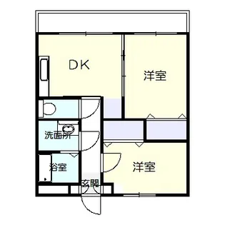 鹿児島県鹿児島市常盤2【マンション】の間取り