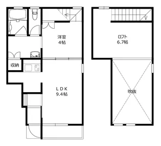 プレシャス高崎【1階】の間取り