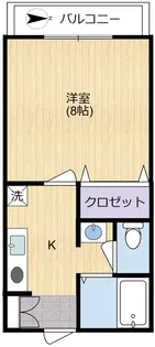 アルバ篠崎II【1階】の間取り