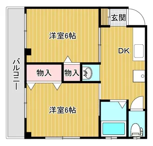 ハイツ樋之浦【3階】の間取り