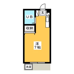 コンフォートS【1階】の間取り