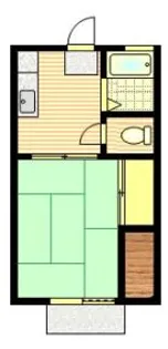 藤井ハイツ【1階】の間取り