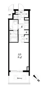 東京都千代田区神田小川町3【マンション】の間取り