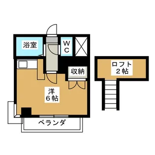 野田カサベラ弐番館【2階】の間取り