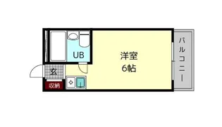 奈良県奈良市あやめ池南2【アパート】の間取り