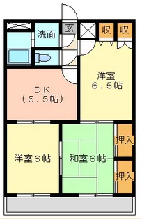 アールティマンション小沼【2階】の間取り