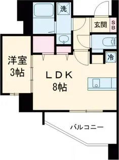 CASA VISTA ASATO【10階】の間取り