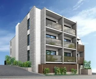 東京都新宿区四谷三栄町【マンション】の外観