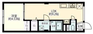 堤ビル【2階】の間取り