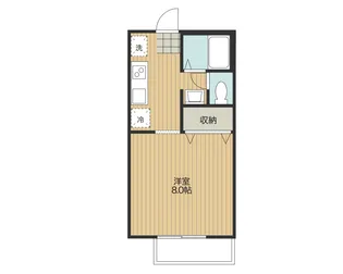 サンビレッジ土原G棟【2階】の間取り