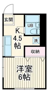 サンビレイ1【2階】の間取り