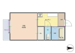 F・フェアリー【2階】の間取り