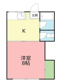 神奈川県秦野市北矢名【アパート】の間取り