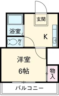 林荘【2階】の間取り