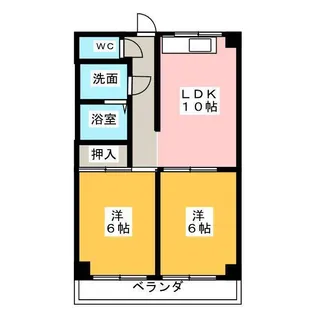 ストーク横地【3階】の間取り