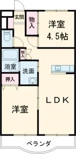 ロイヤルコート【3階】の間取り