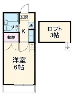 ジョイフルオークラNo.11【1階】の間取り