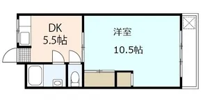 第一住田ビル【3階】の間取り