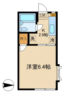 パレス高井戸【2階】の間取り