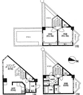 カドリル青葉台の間取り