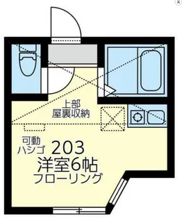 ユナイト保土ヶ谷ペトロフ【2階】の間取り