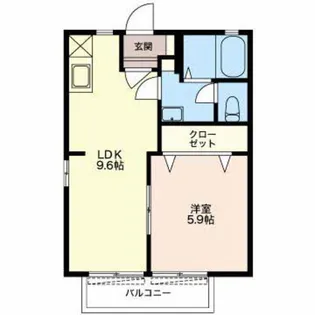 プレミールコート【2階】の間取り