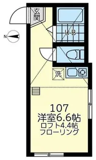 ピッコロカーサ ユナイト【1階】の間取り