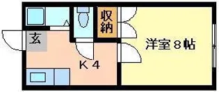 ヴェルドミールA【2階】の間取り