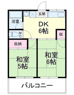 シティハイムブライト【2階】の間取り