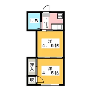 さくらハウス【2階】の間取り