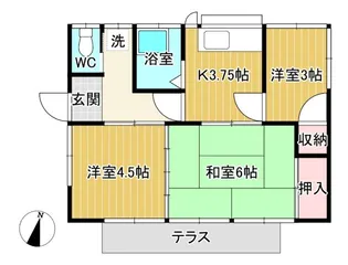 長崎県大村市小路口町【一戸建】の間取り