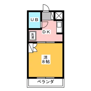 SKY ART HARA【3階】の間取り