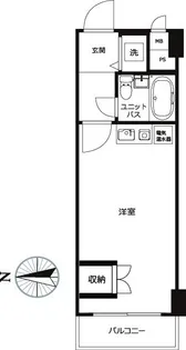 エクレール南馬込【2階】の間取り