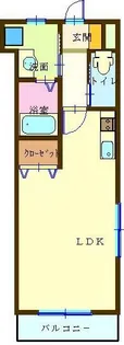 サウザンドサニー【1階】の間取り