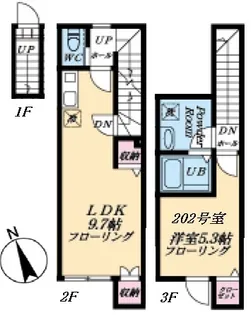 マイレジデンス鷺宮の間取り