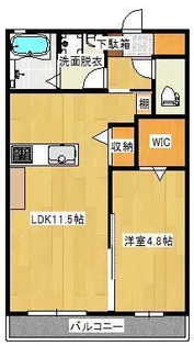 KAI川内駅【2階】の間取り