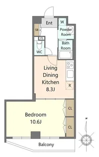 Esta su Casa【3階】の間取り