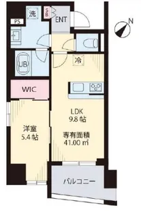 Felice元町【4階】の間取り