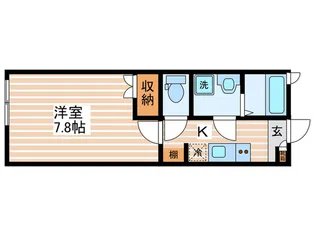 chattet【1階】の間取り