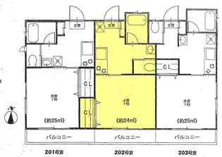 ドルチェ吉祥寺【2階】の間取り