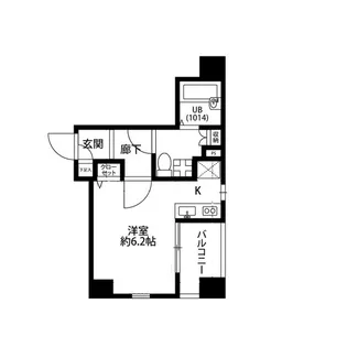 プレール・ドゥーク津田沼【5階】の間取り