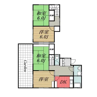 千葉県市原市皆吉【一戸建】の間取り