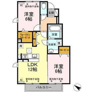 New コーポヒロ【1階】の間取り