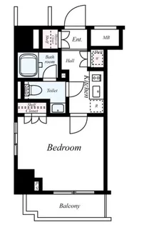東京都墨田区石原1【マンション】の間取り