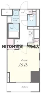 東京都千代田区神田須田町1【マンション】の間取り