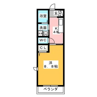 Le Petal【1階】の間取り