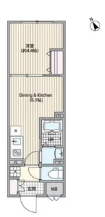 エルファーロ三軒茶屋VI【3階】の間取り